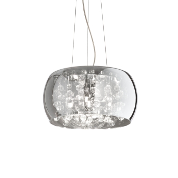 AUDI-80 SP5 FUME' pendant lamp by Ideal Lux