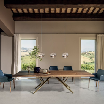 Blow Bontempi Casa suspension and table lamp