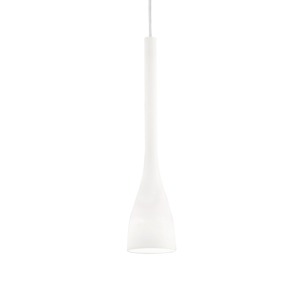FLUT SP1 big white pendant lamp by Ideal Lux