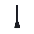 FLUT SP1 small black pendant lamp by Ideal Lux
