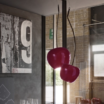 Cherry lamp by Adriani & Rossi