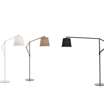 Cloe adjustable floor lamp by Bontempi