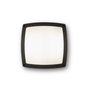 Cometa ap3 black outdoor wall lamp by Ideal Lux