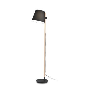 AXEL PT1 black floor lamp by Ideal Lux