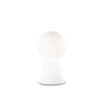 BIRILLO TL1 small white table lamp by Ideal Lux