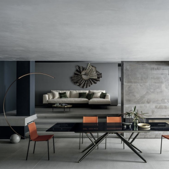 Bontempi Casa Circle Floor Lamp