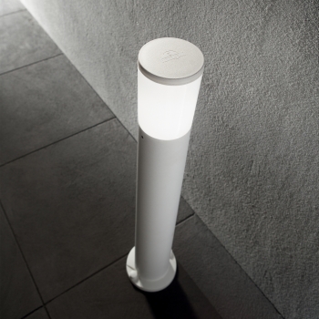 ATENA PT1 WHITE outdoor floor lamp by Ideal Lux