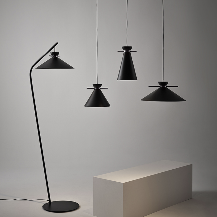 Japan suspension lamp or metal floor lamp by Midj