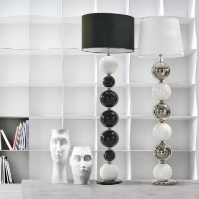 Pearl floor lamp by Adriani & Rossi