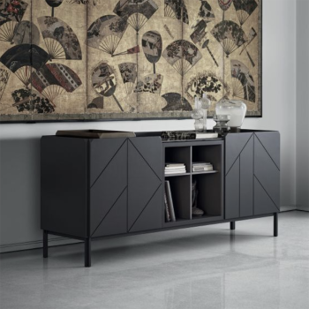 Stone table lamp by Bontempi