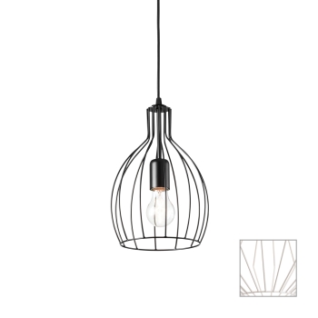 AMPOLLA-2 SP1 WHITE pendant chandelier by Ideal Lux