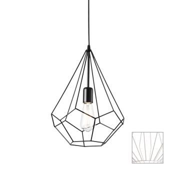 AMPOLLA-3 SP1 WHITE pendant chandelier by Ideal Lux