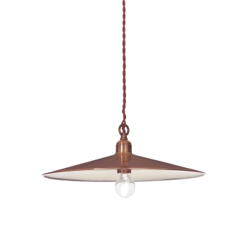 CANTINA SP1 copper chandelier by Ideal Lux