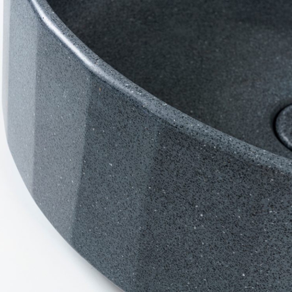 Castle Gray sink by Cipì in Blue Sand Stone