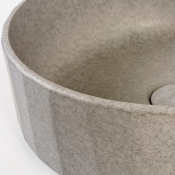 Castle Gray sink by Cipì in Blue Sand Stone