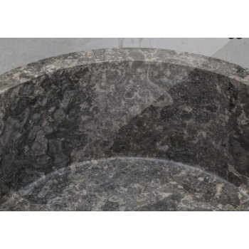 Cipì Stand Up Sink in decorated natural marble