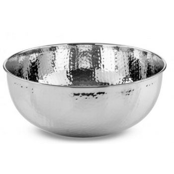 Cipì Round countertop sink in large polished concrete