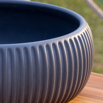 Cipì Plissè Round CP950PLI countertop sink in cement and resin