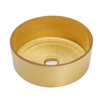 Gala Basin CP950GA sink by Cipì in blown glass and resin decorations