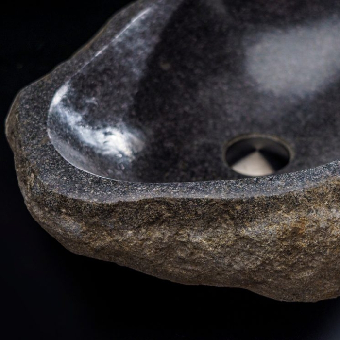 Joya XL CP950JOYA sink by Cipì in natural river stone