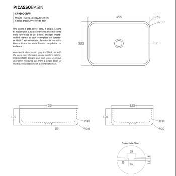 Picasso Basin CP950DOR / PI