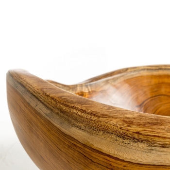 Cipì Sarong basin CP950 / SA washbasin in teak wood treated with wax