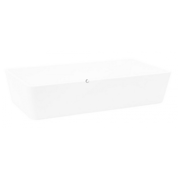 Slashbasic Cipì sink in rectangular Solid Surface