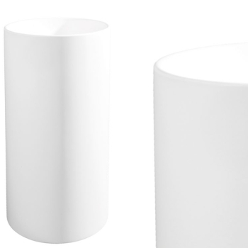 Cipì's The Tube sink in free standing Istone