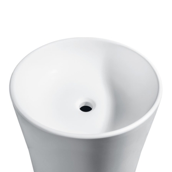 Cipì's The Tube sink in free standing Istone