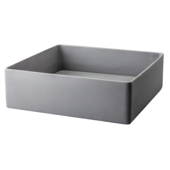 Trabocchetto CP950/TB CP950/TBR sink by Cipì in Solid Surface square or round, white or grey