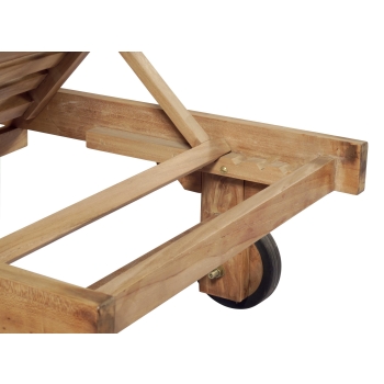 Carloforte Wooden Outdoor Lounger by Greenwood