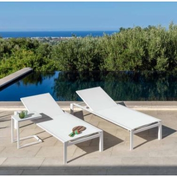 Nunù outdoor lounger by Talenti