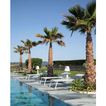 Alice CH413 sun lounger by Vermobil