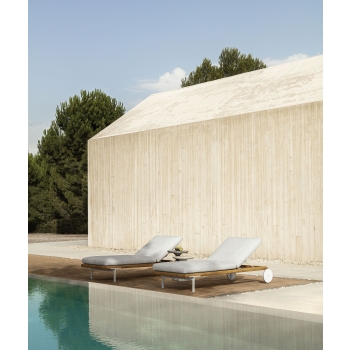 Allure Alu sun lounger by Talenti