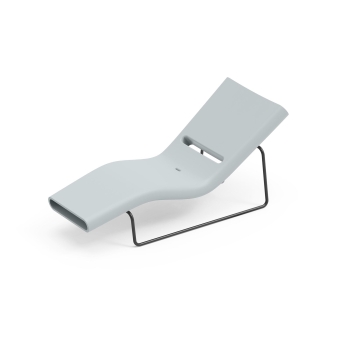 Esse sun lounger with frame by Lyxo