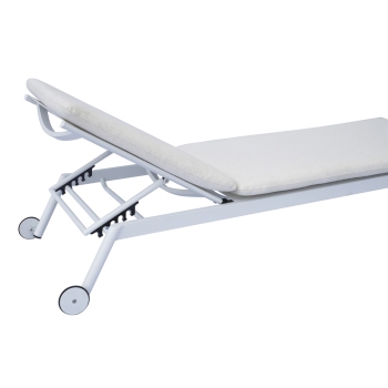 Porto Cervo Anthracite Sun Lounger by Greenwood