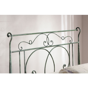Amber double bed in wrought iron handcrafted