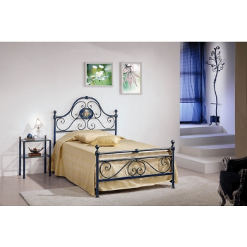 One and a half bed Emmy in wrought iron handcrafted