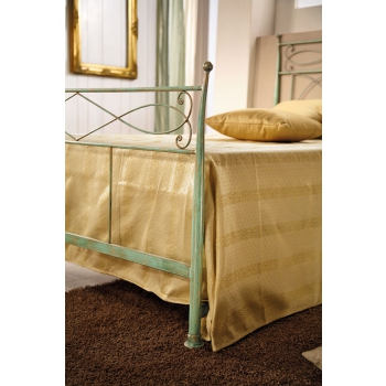 Amber bed in wrought iron handcrafted