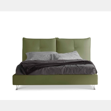 Adone bed by Lettissimi fabric or eco-leather