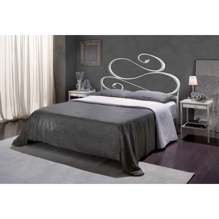 Pama Beds Argo Bed Wrought Iron, Wrought Iron Queen Headboard Only