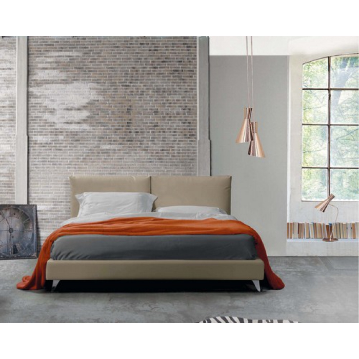 Bon Ton bed of Lettissimi fabric or eco-leather