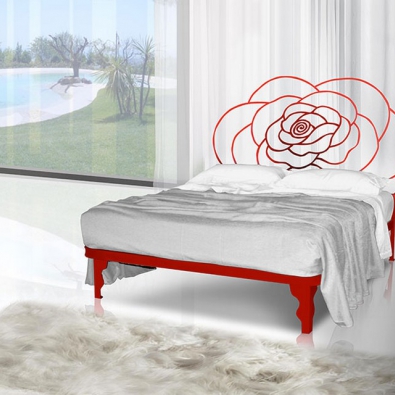 Eden double bed by Pama Letti