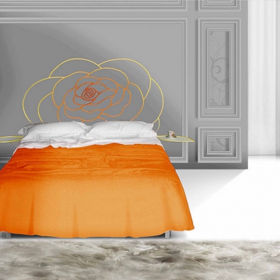 Eden double bed by Pama Letti