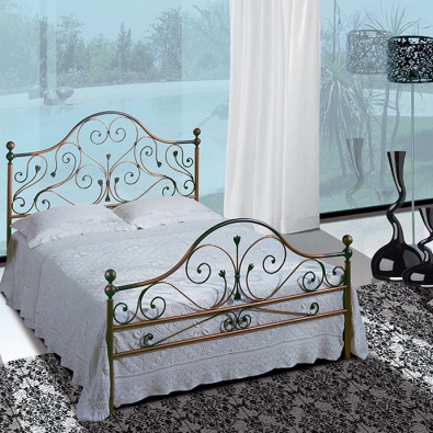 Giulia double bed by Pama Letti