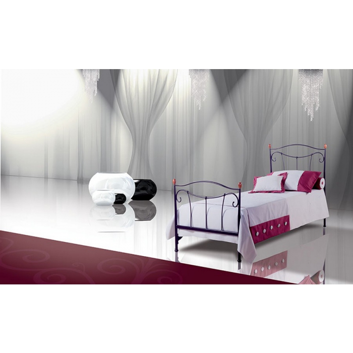 Cleopatra single bed by Pama Letti