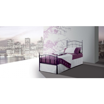 Cleopatra Single Wrought Iron Bed Model by Pama Letti