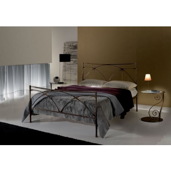 Luce double bed by Pama Letti