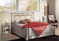 Aida double bed in wrought iron handcrafted