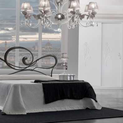 Cupido double bed Florentia bed in wrought iron